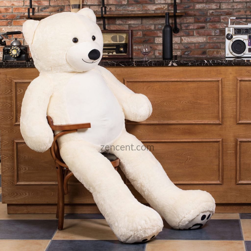 giant teddy bear 7 foot